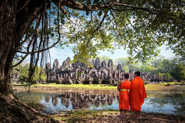 Lua de mel no Camboja