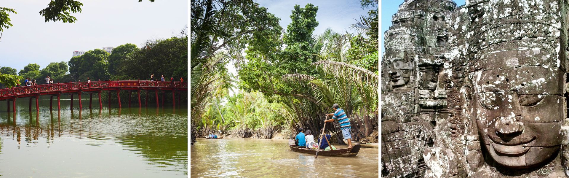 Viagem combinado para o Vietnã e Camboja