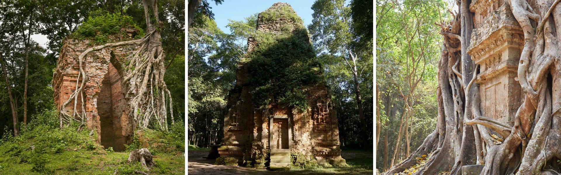 O complexo de templo Sambor Prei Kuk