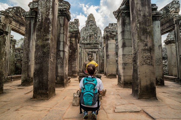 Dia 07: Siem Reap - Angkor Thom - Circuito Pequeno - Angkor Wat - Siem Reap