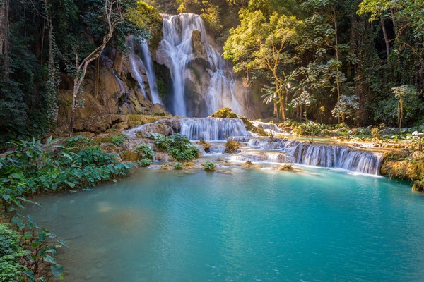 Dia 04: Luang Prabang - Cachoeira Khuangsi - Luang Prabang