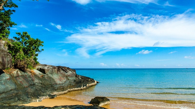 20 Praias Vietnamitas: Bai Dam Trau - Praia de Dam Trau