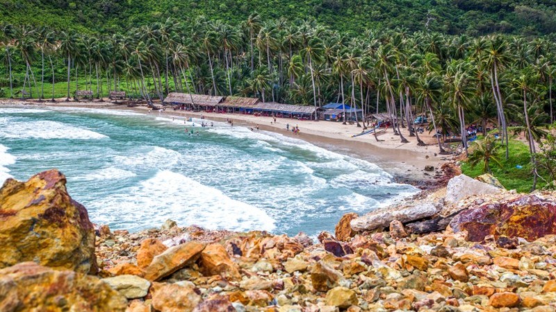 20 Praias Vietnamitas: Bai Men - Praia de Men