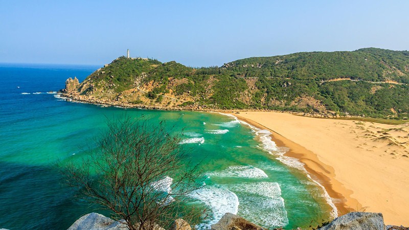 20 Praias Vietnamitas: Bai Mon - Praia de Mon