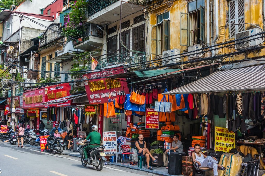 bairro antigo de hanoi