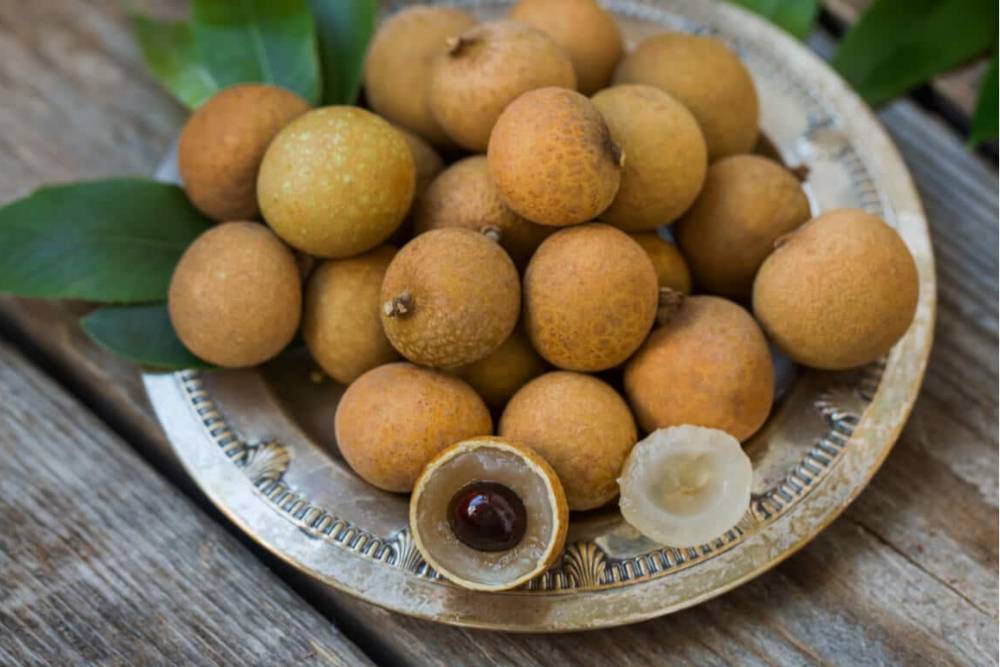 fruta tailandia longan