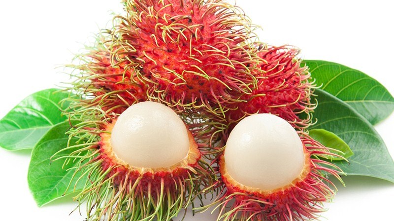 Frutas do Vietnã: Rambutan