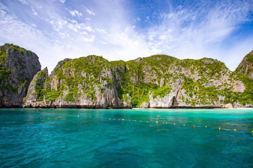 koh phi phi bambo island visão geral