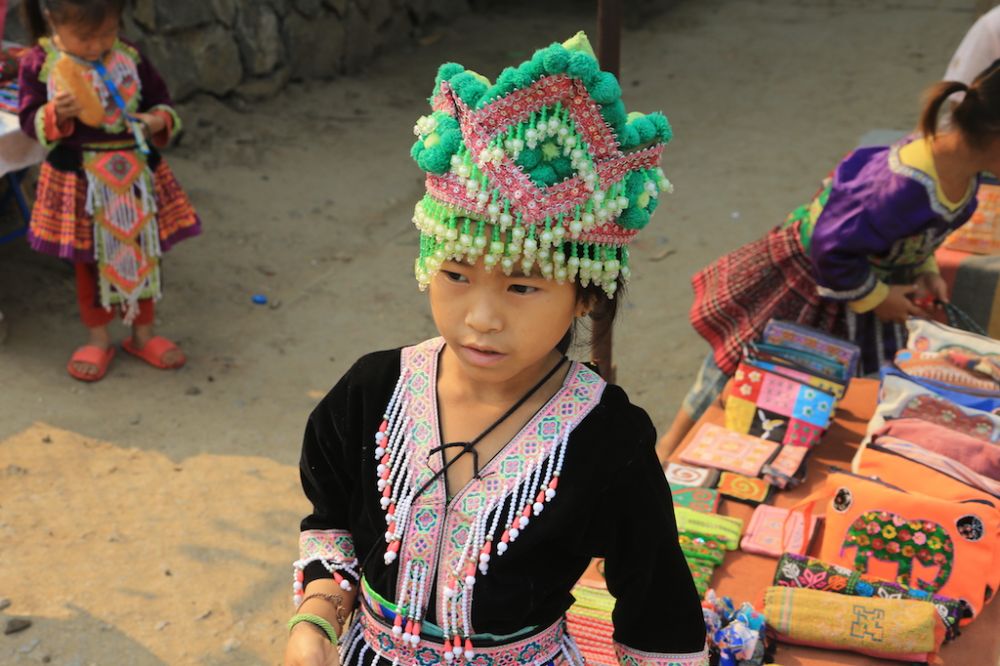 luang prabang, laos, hmong