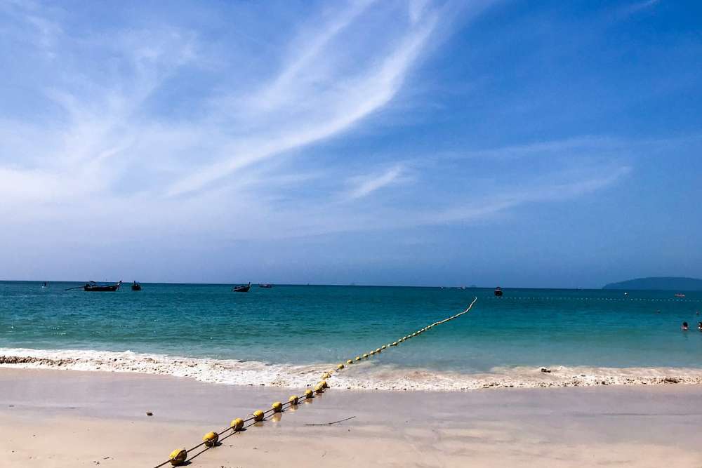 praia railay visao geral