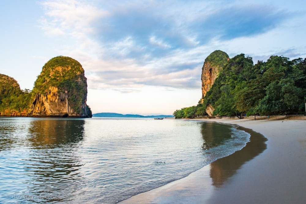 praia railay visao geral