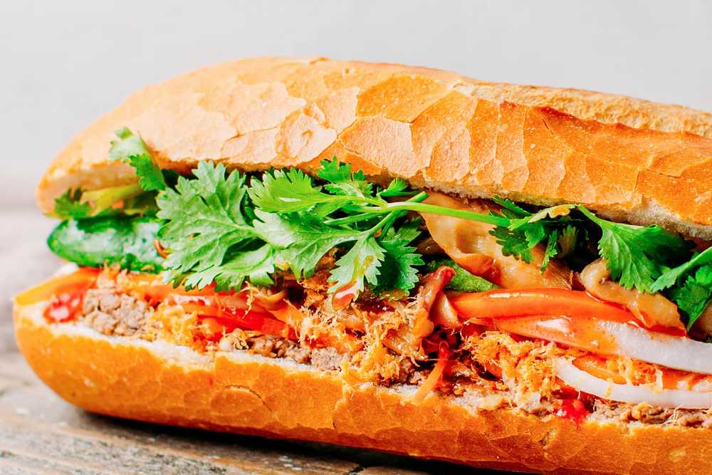 prato vietnamita banh mi